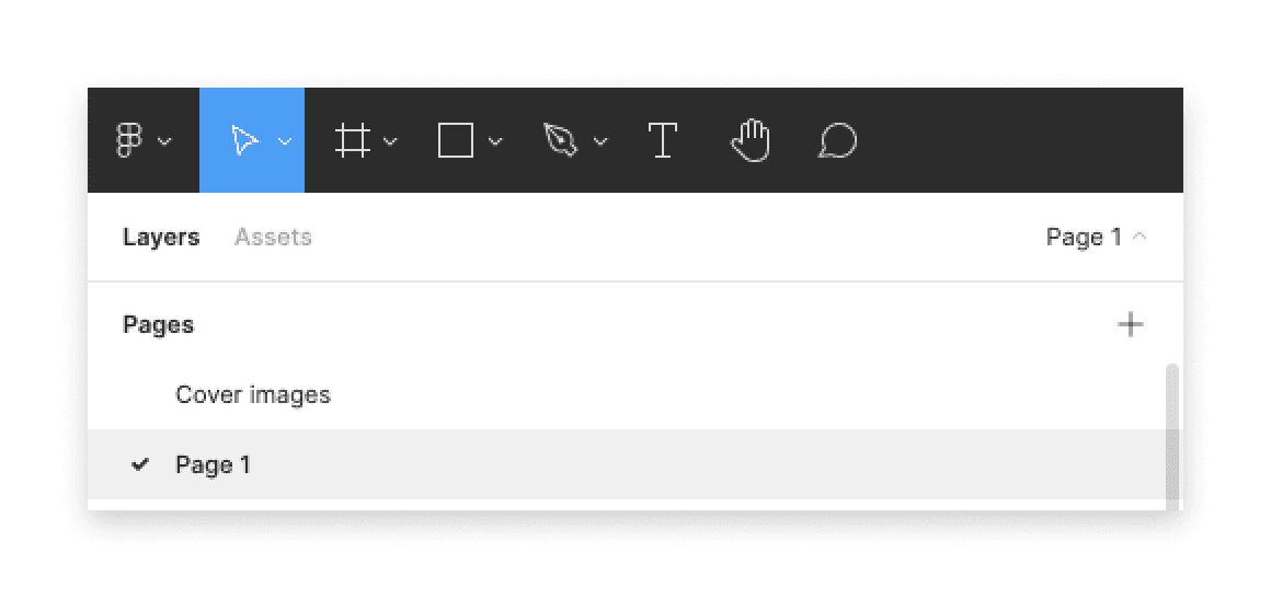 The Figma tab navigation component