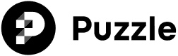 Puzzle logo in lightmode